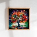 "Дерево змін #4": Проєктивна картина за номерами