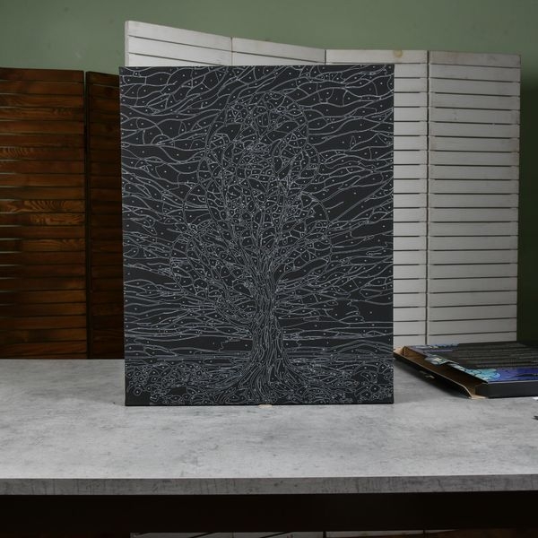 "Дерево змін #2": Проєктивна картина за номерами