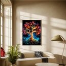 "Дерево змін #1": Проєктивна картина за номерами